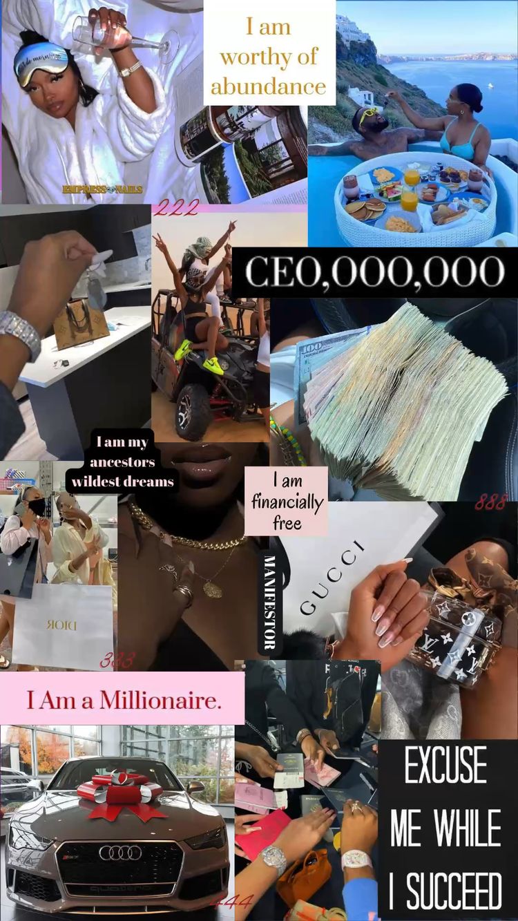 Manifest Your Reality: Black Girl Vision Board Ideas