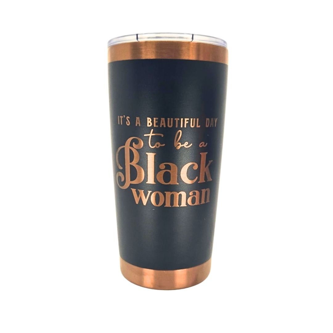 Black Limited Edition "On the Go" Splash Resistant Tumbler - 20oz