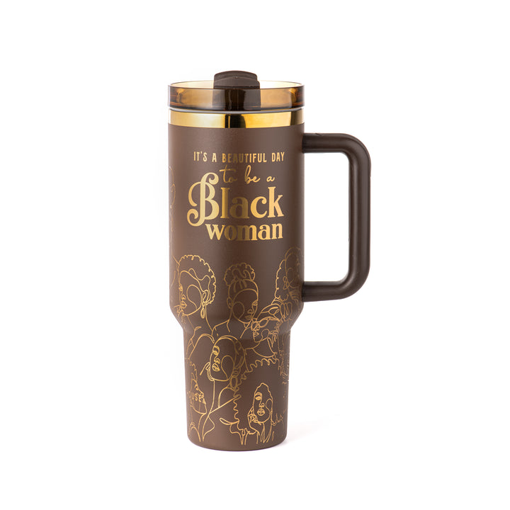 "Brown Sugar" FlowSip™ Insulated Tumbler