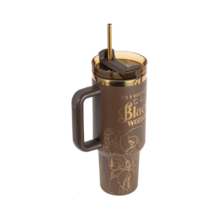 "Brown Sugar" FlowSip™ Insulated Tumbler