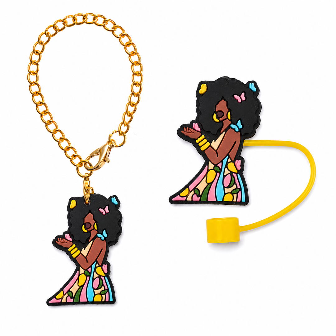 Catching Joy Straw Topper & Charm Set