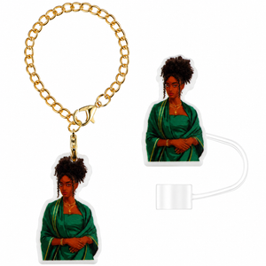 "Cypress Soul" Straw Topper & Charm Set