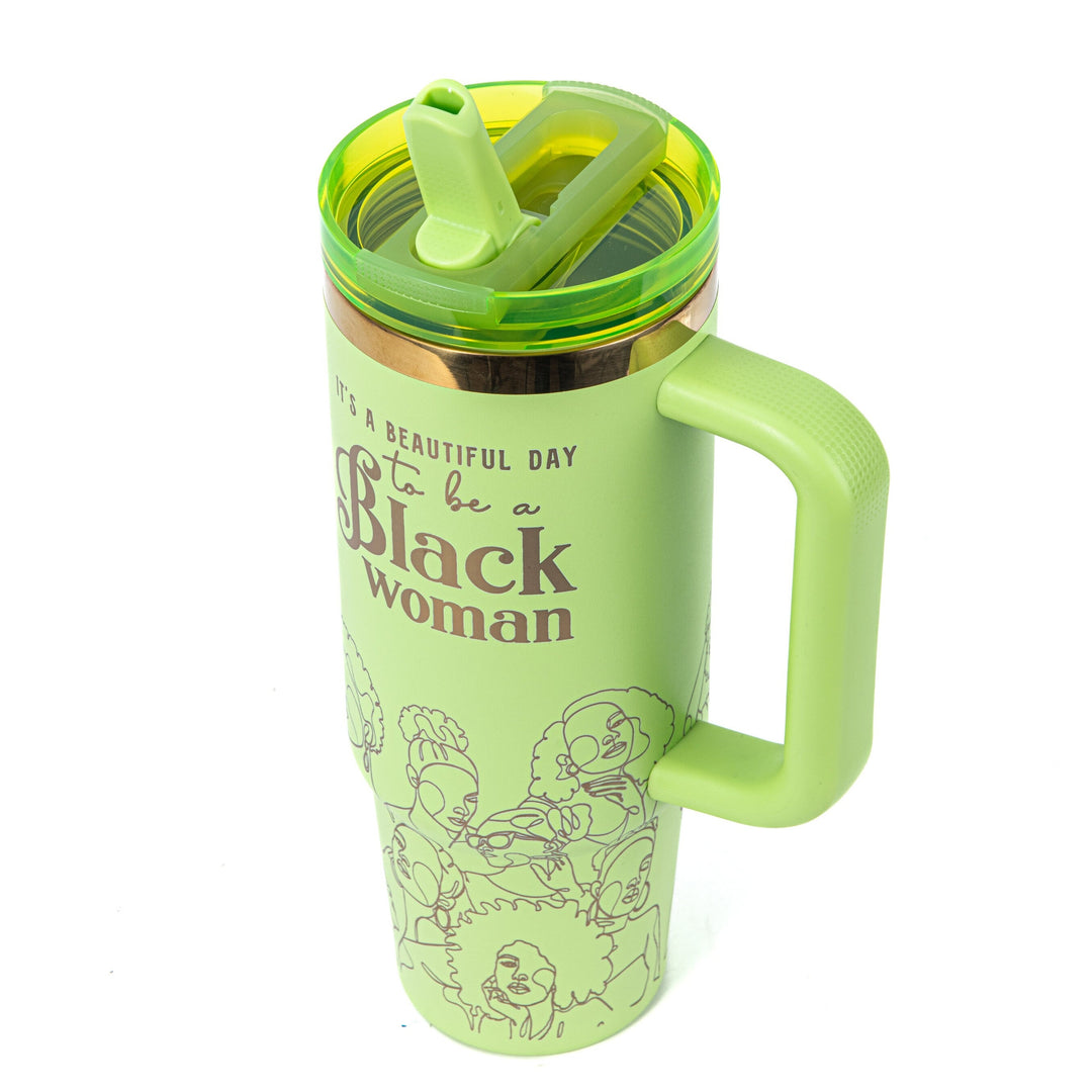 "Lime Queen" 30oz HydraLock™ Leakproof Tumbler