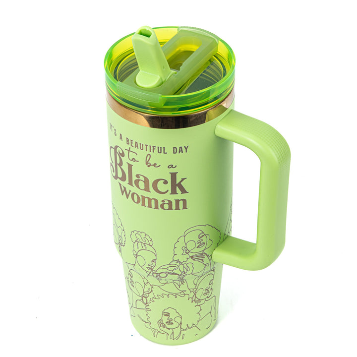 "Lime Queen" 30oz HydraLock™ Leakproof Tumbler
