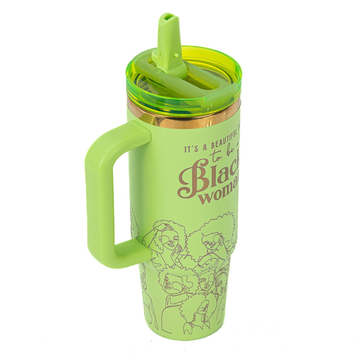 "Lime Queen" 30oz HydraLock™ Leakproof Tumbler