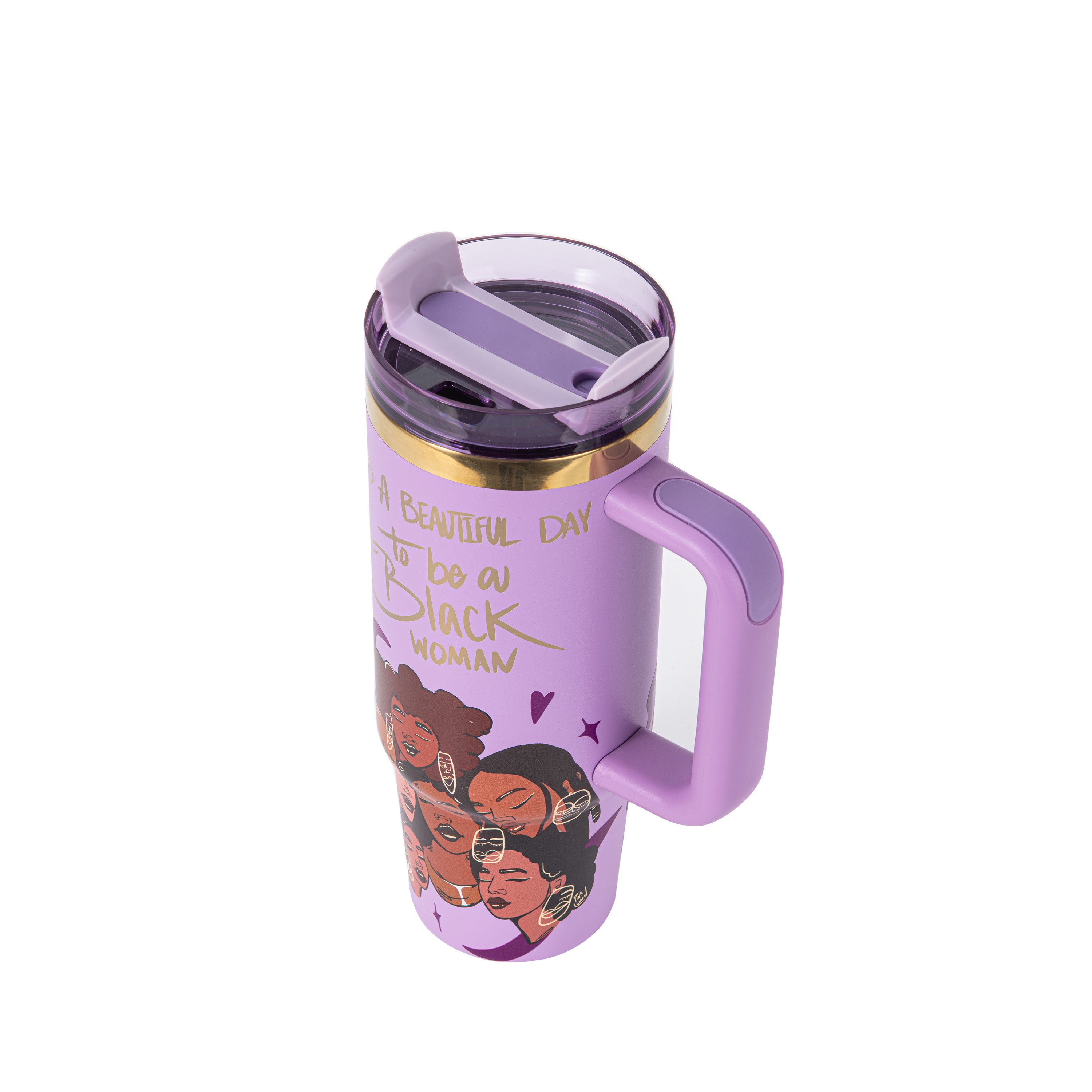 Crème Brûlée Purple Tumbler | Pinklomein x Cecilia's House