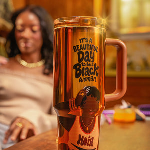Limited Edition "Noir" Luxe HydraLock™ Leakproof Tumbler – Cecilia's House x @4everestherr
