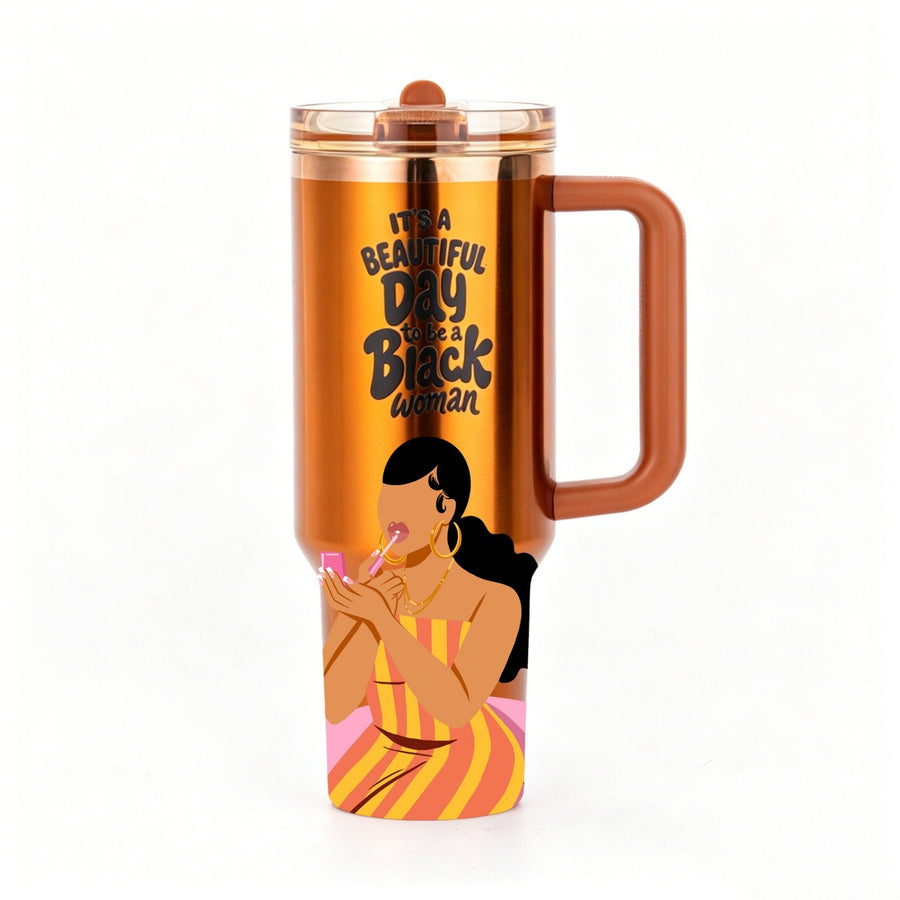 Limited Edition "Soft Glam" Luxe HydraLock™ Leakproof Tumbler (Copper)