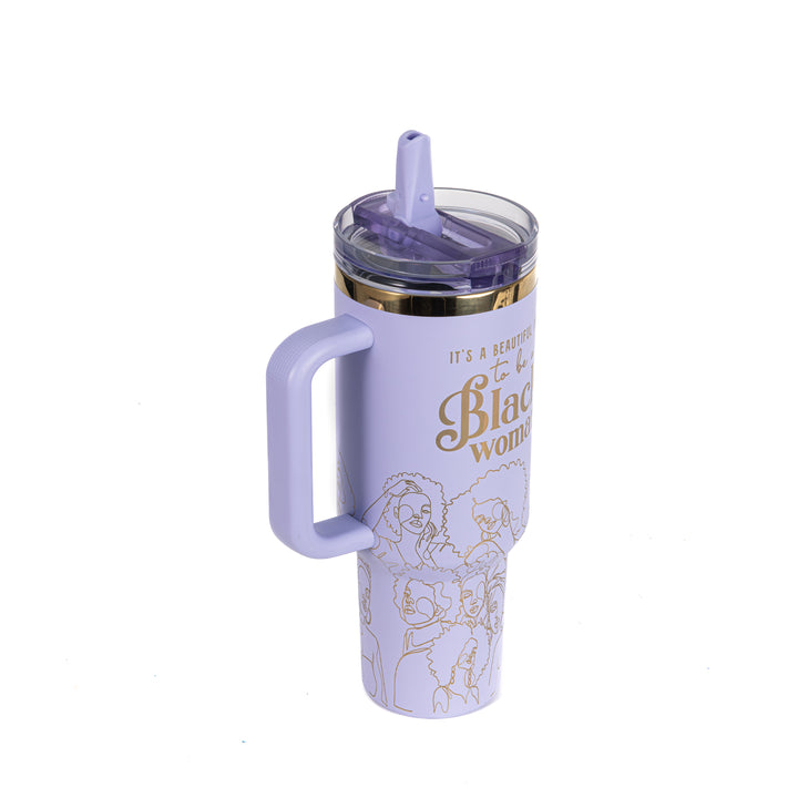 "Limitless Lavender" 40oz HydraLock™ Leakproof Tumbler