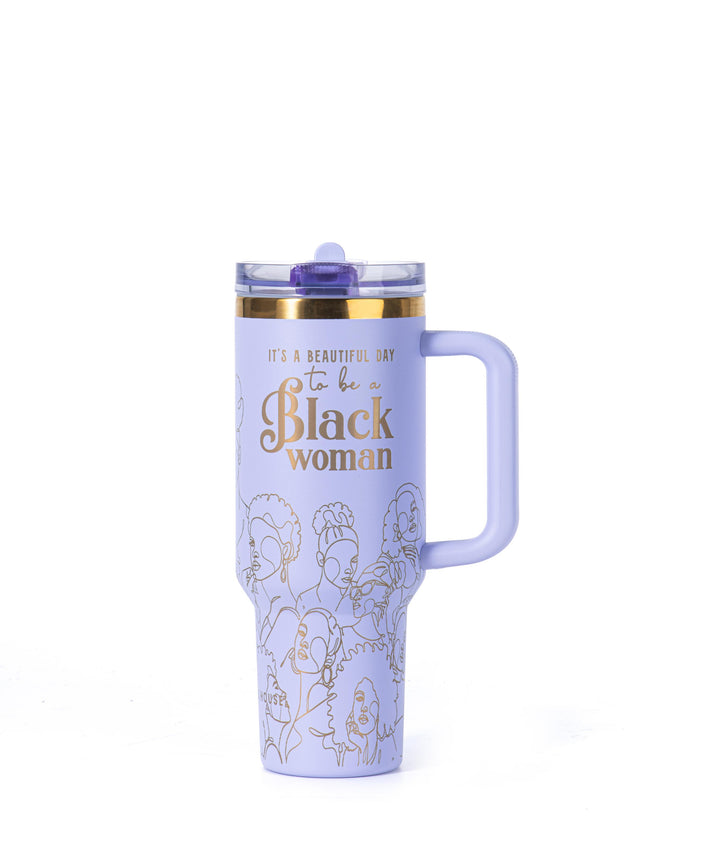 Limitless Lavender HydraLock™ Flip Straw Tumbler - 40oz