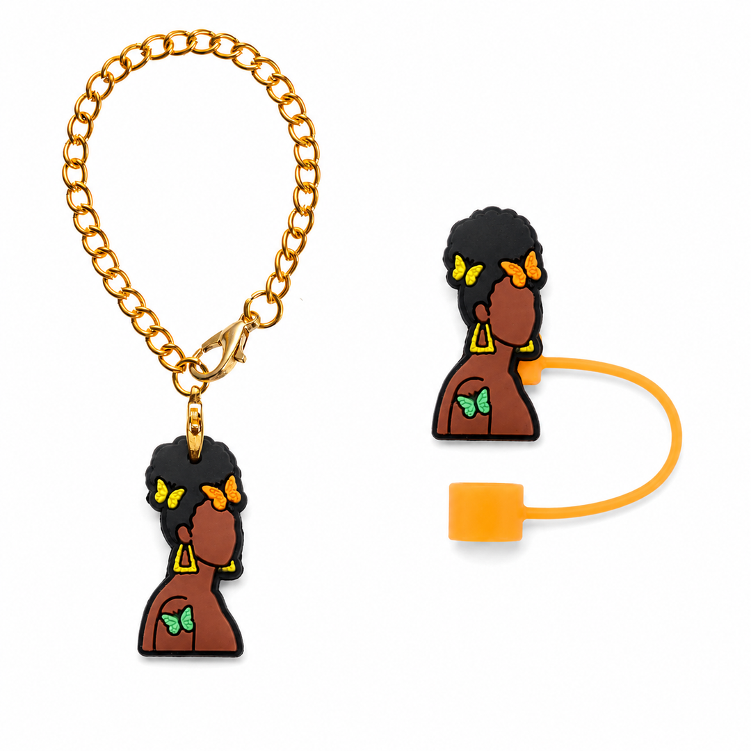 MetamorpHERsis Straw Topper & Charm Set
