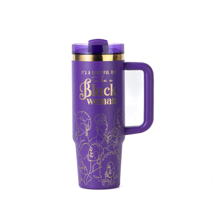 "Purple Reign" FlowSip™ Insulated Tumbler