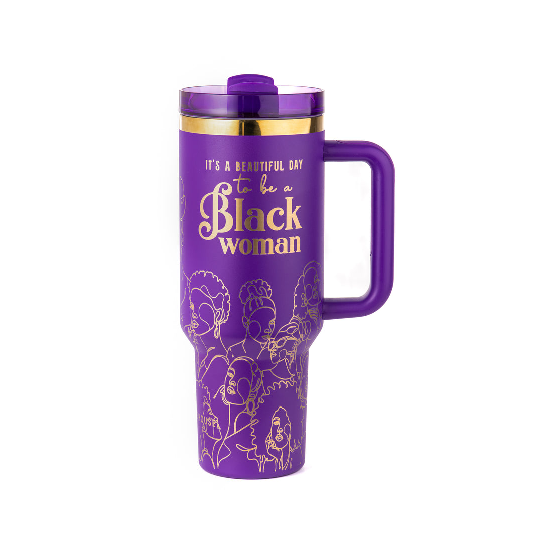 "Purple Reign" FlowSip™ Insulated Tumbler