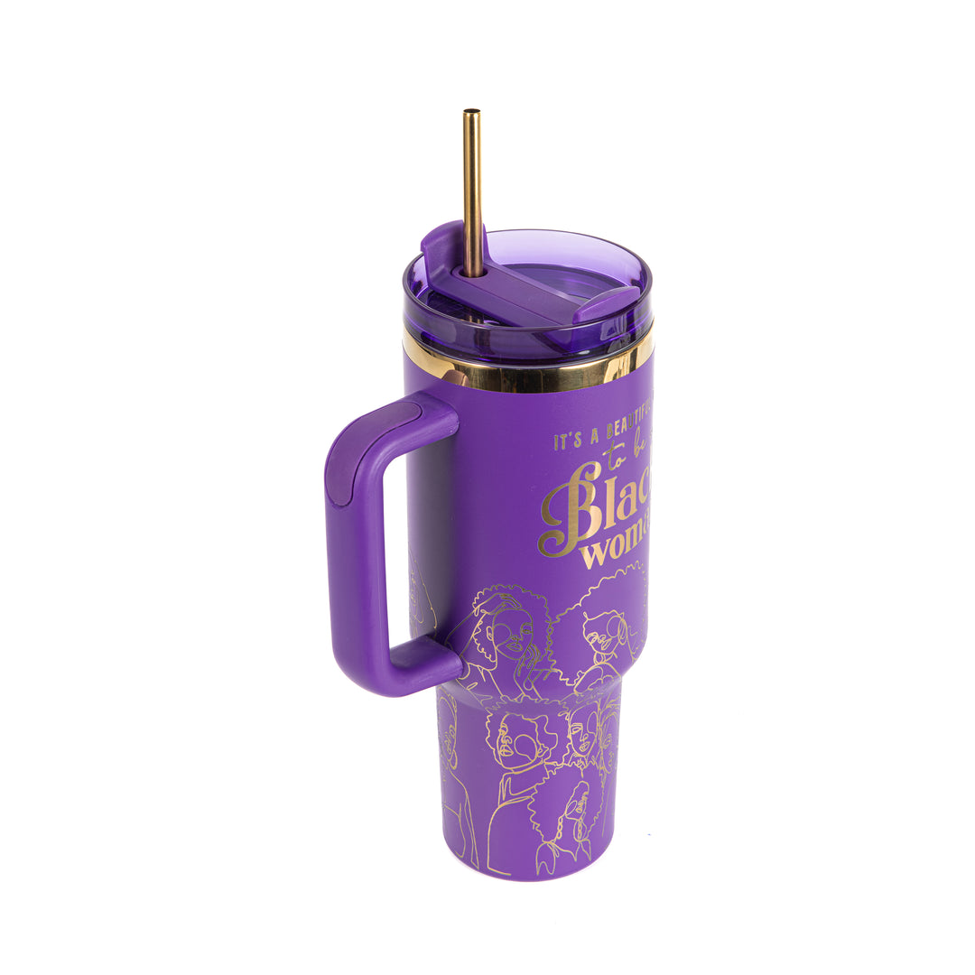 "Purple Reign" FlowSip™ Insulated Tumbler