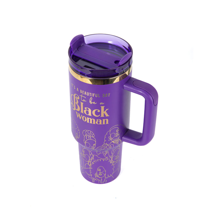 "Purple Reign" FlowSip™ Insulated Tumbler