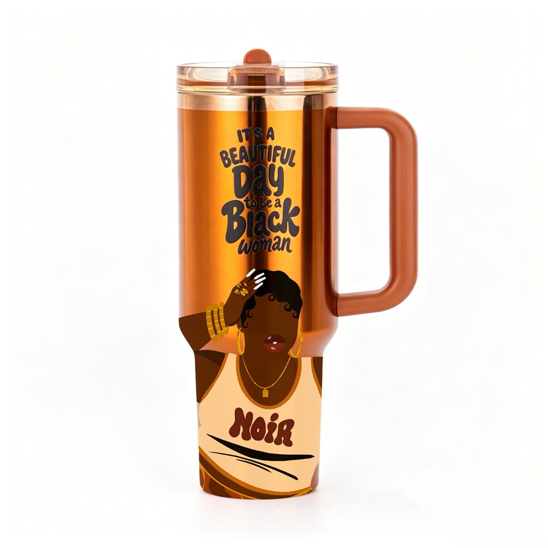 Limited Edition "Noir" Luxe HydraLock™ Leakproof Tumbler (Copper)
