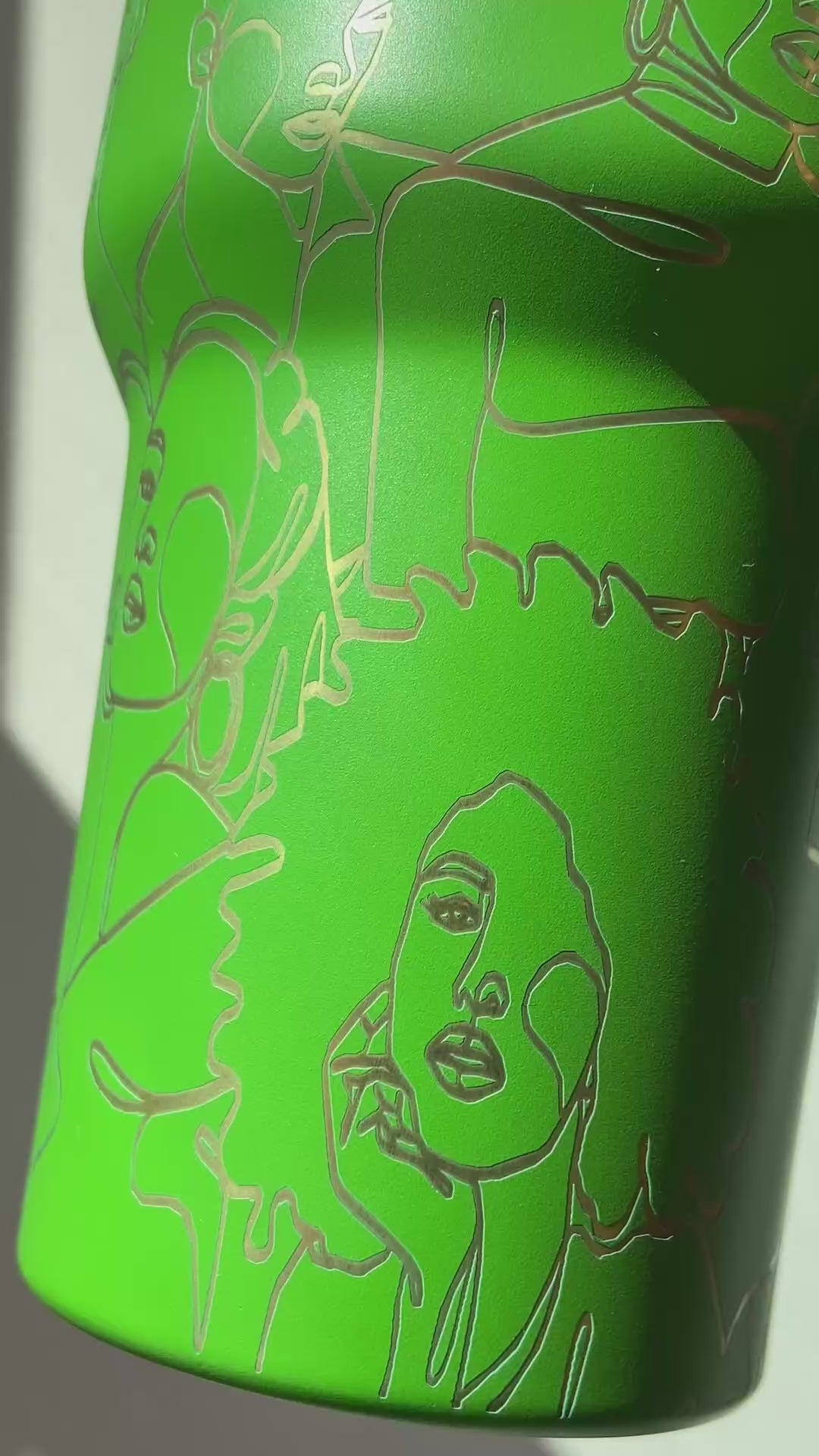 "Legacy Green" 30oz Insulated Tumbler – “It’s a Beautiful Day to Be a Black Woman”