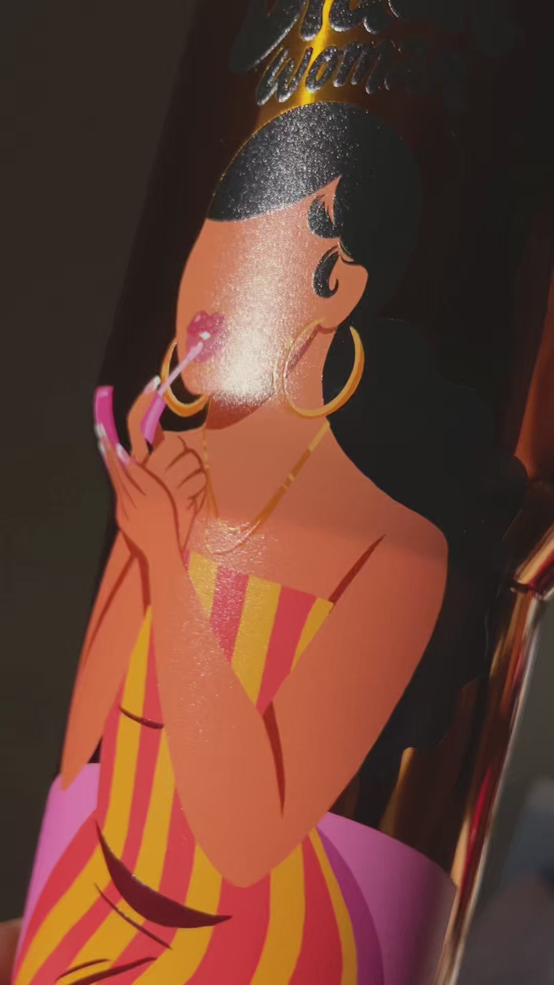 Limited Edition "Soft Glam" Luxe HydraLock™ Leakproof Tumbler – It's a Beautiful Day to Be a Black Woman