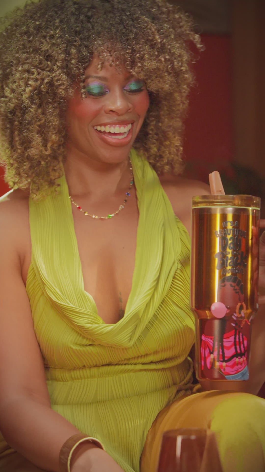 Limited Edition "Main Character" Luxe HydraLock™ Leakproof Tumbler – Cecilia's House x @4everestherr
