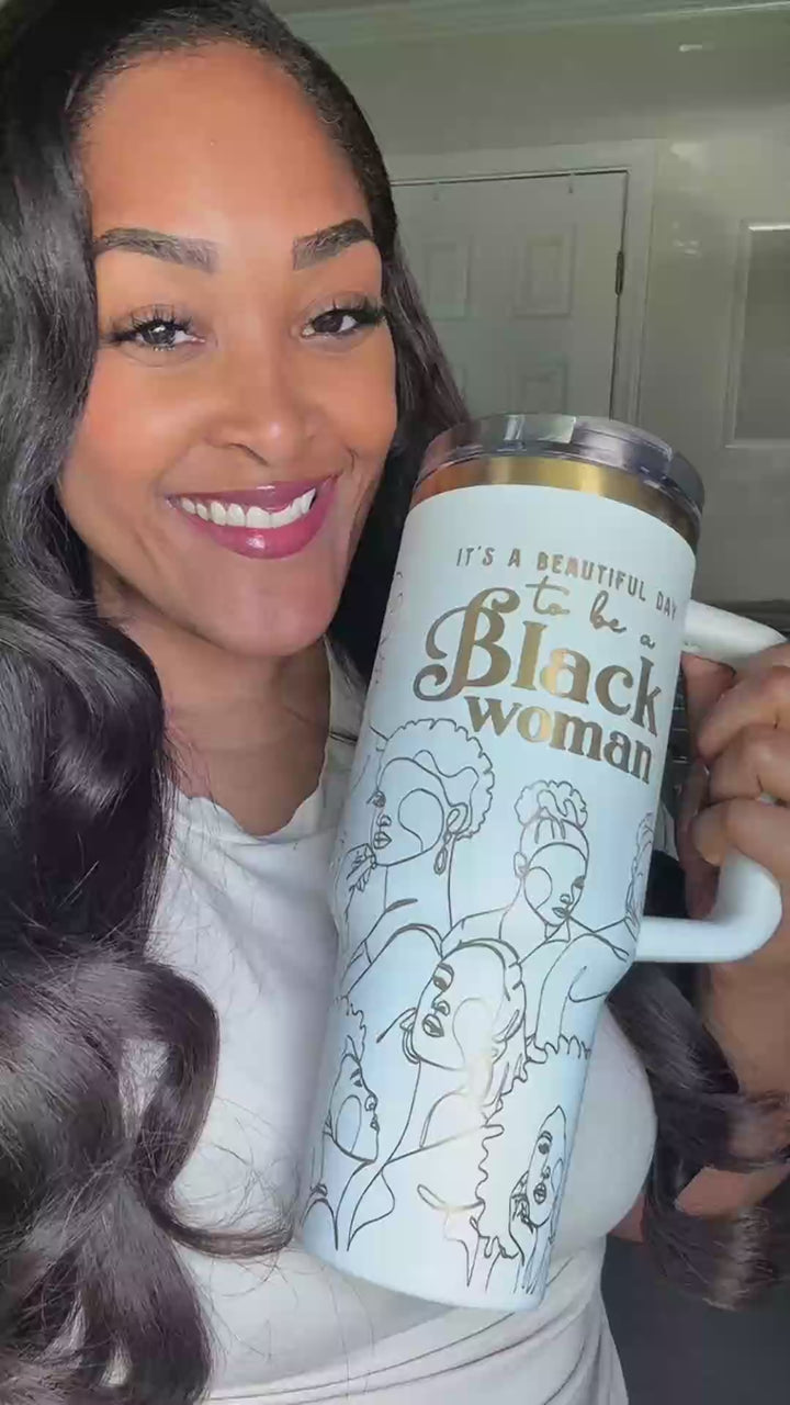 Iconic Ivory HydraLock™ Flip Straw Tumbler - 40oz