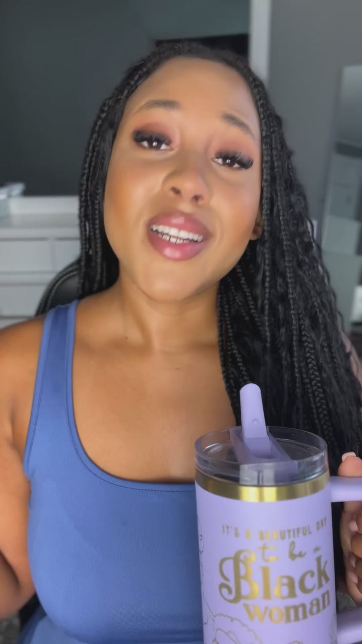 Limitless Lavender HydraLock™ Flip Straw Tumbler - 40oz